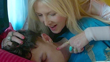 Mom pleasures son, great sex on vacation, XXX incest scene taboo video