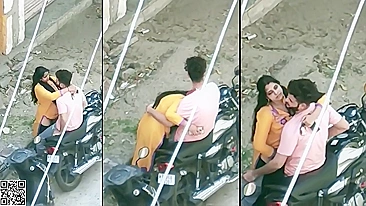 Leaked desi mms. Indian lovers caught outdoor, spy guy uses his mobile