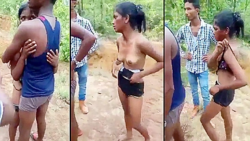 Deshi Xxx Vidyos - Viral Desi XXX MMS! Villagers spotted a couple fucking in the bush | AREA51. PORN