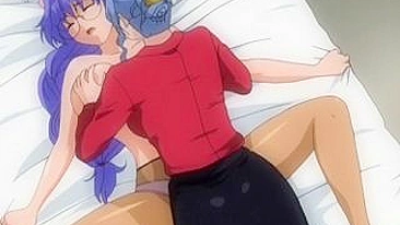 Shemale Fucks Breasts in Hardcore Hentai Anime Porn