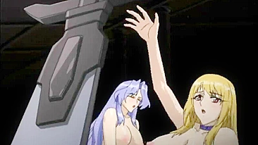 Hentai Shemale Masturbates in Captivity, Anime Toon