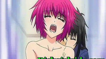 Horny Shemale Fucked Bareback in Hot Anime Toon Hentai
