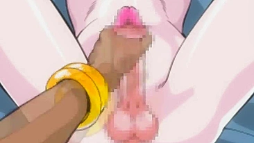 Shemale Anime Porn - Black Girl Sucks and Jerks Tiny Cock