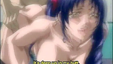 Busty Hentai Schoolgirl Hot Riding Cock, anime,  busty,  hentai,  schoolgirl,  coed,  hot,  riding