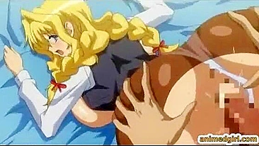 Huge Melon Boobs Titty and Wetpussy Fucking in Caught Hentai Anime