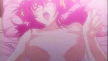 Redhead hentai sucks big cock and gets hard poked by black pervert guy - Anime