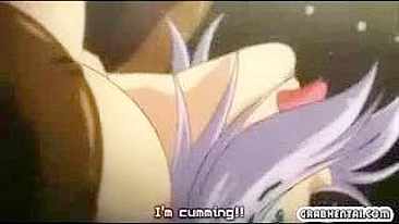 Hentai Princess's Big Boobs Drill by Tentacles, Squirt Cum in Erotic Orgy