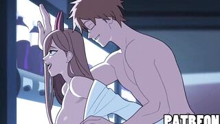Hentai Porn Video - Denji and Power Vampiranhya Chainsaw Man - A XXX  Satirical | AREA51.PORN