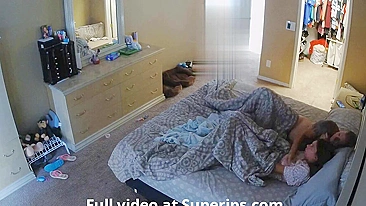 Hidden cam fuck video from parent's bedroom exposes them having sex