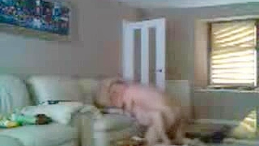MILF Caught on Hidden Cam! Amateur Mom Gets Facial Cumshot in Homemade Porn