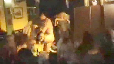 Homemade Sex with Cheating Wives at Male Strip Club